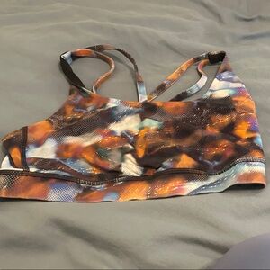 Colorful Abstract lululemon Sports Bra
